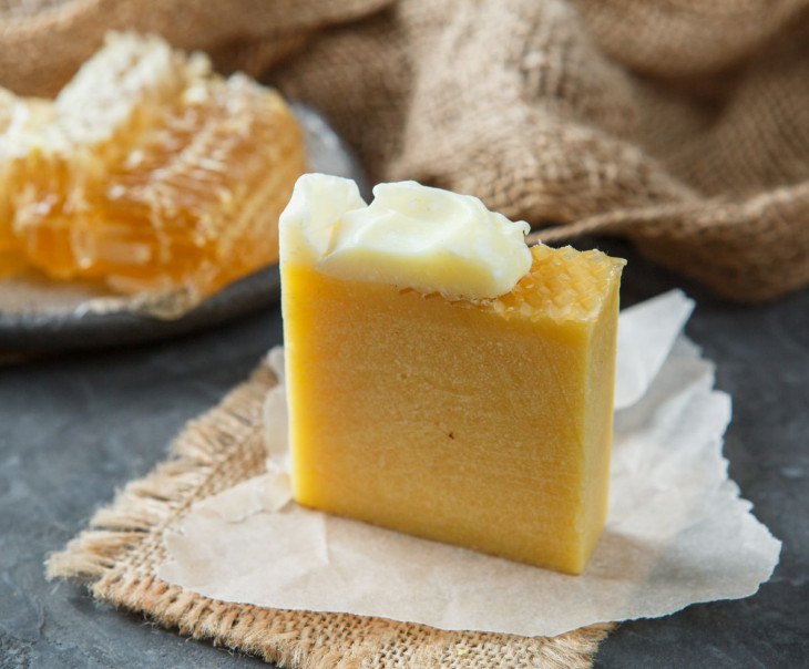 3761 Мыло ручной работы "Медовое" Вкусляндия  - Вид №1