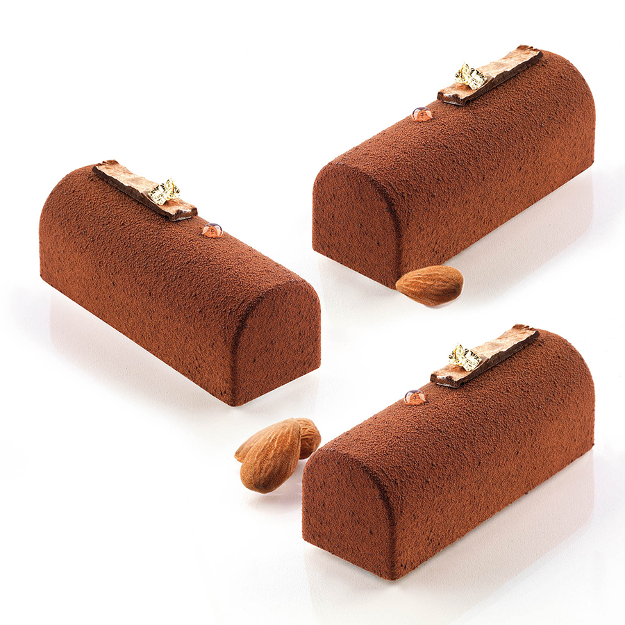 26.130.77.0065 Форма для приготовления пирожных midi buche силиконовая Silikomart  - Вид №2