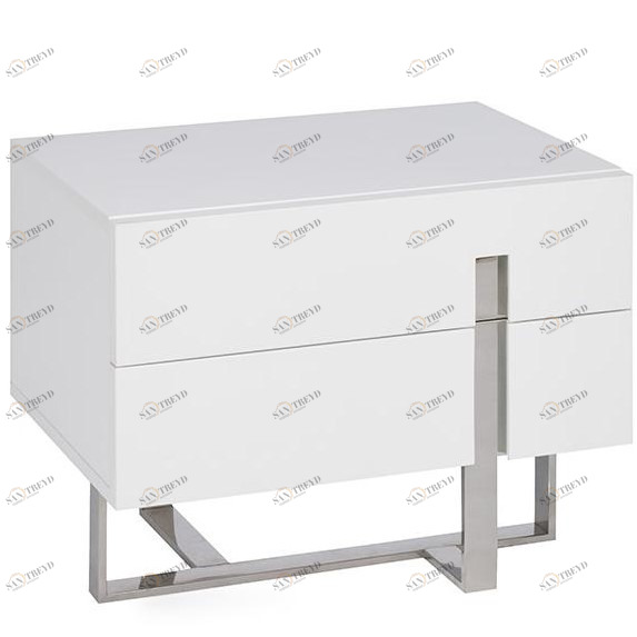 Тумбочка прикроватная белая Encanto от Angel Cerda ANGEL CERDA  148642 Белый 