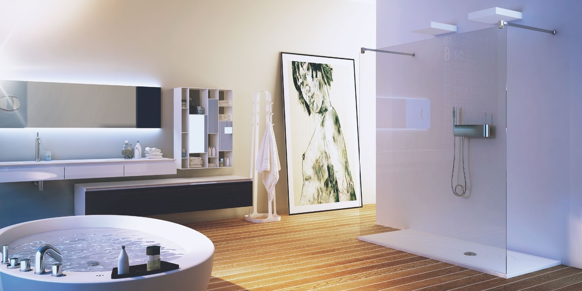 Moma Design Душевой поддон 800х1800 Onda белый H0311818 - Вид №1