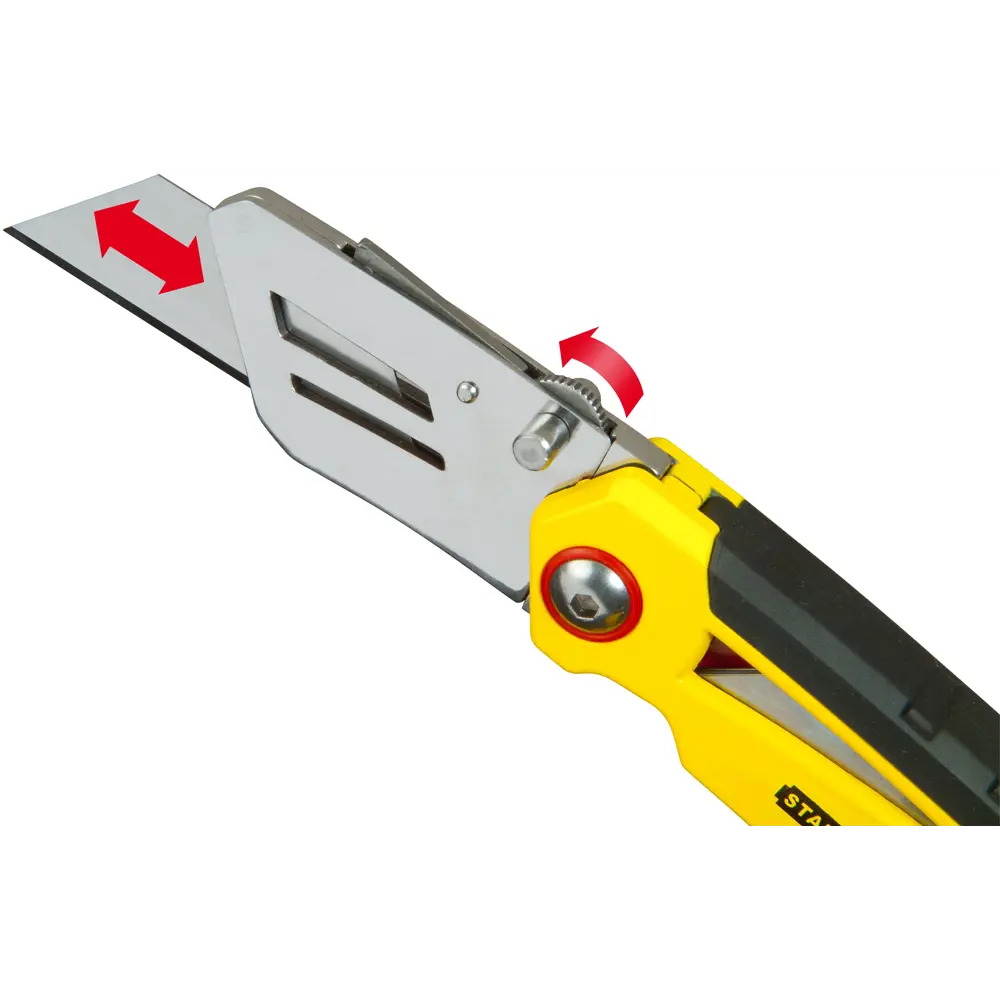 Нож строительный складной Stanley Fatmax FMHT0-10827, пластиковый корпус,  трапециевидное лезвие 18 мм STLM-2008237 - Вид №2