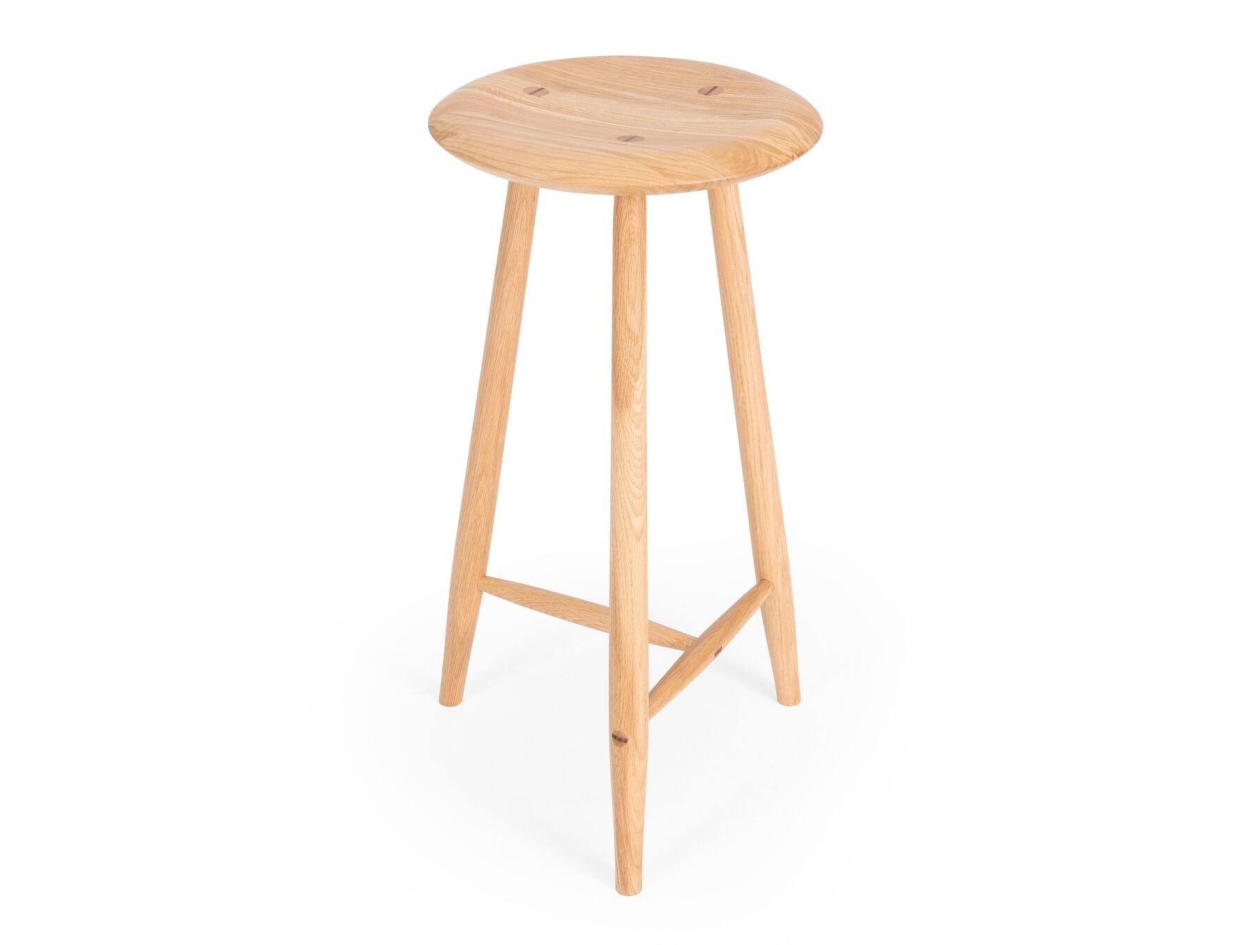 Высокий барный стул из дуба Gazzda BLANC ARCH-00151492