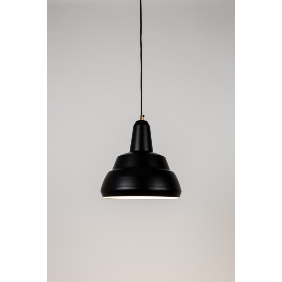 Лампа подвесная Tristan серая White Label Living 5300129 - Вид №2