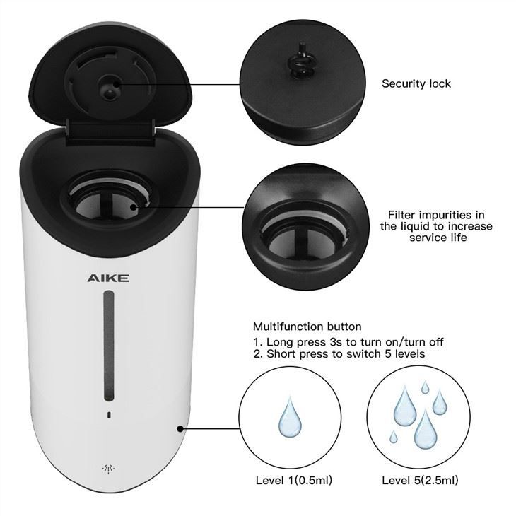 Умный дозатор мыла AIKE AK3160_136  - Вид №2