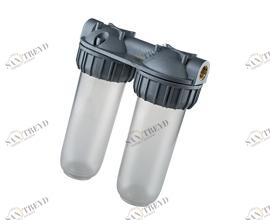 ATLAS FILTRI  Бактериостатический фильтр для воды DUPLEX PLUS 3P SX SANIC 