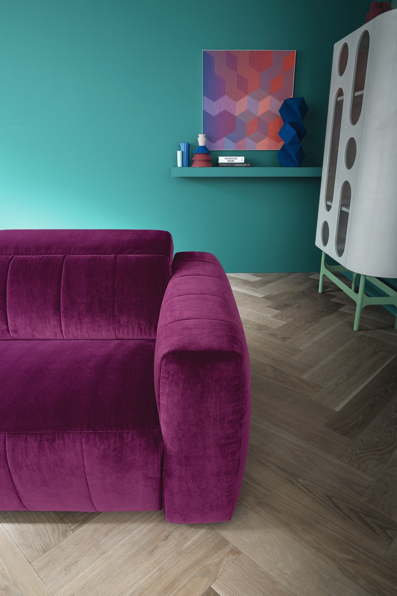 3-местный тканевый диван с полуостровом Felis Softliving ARCH-00144481 - Вид №7