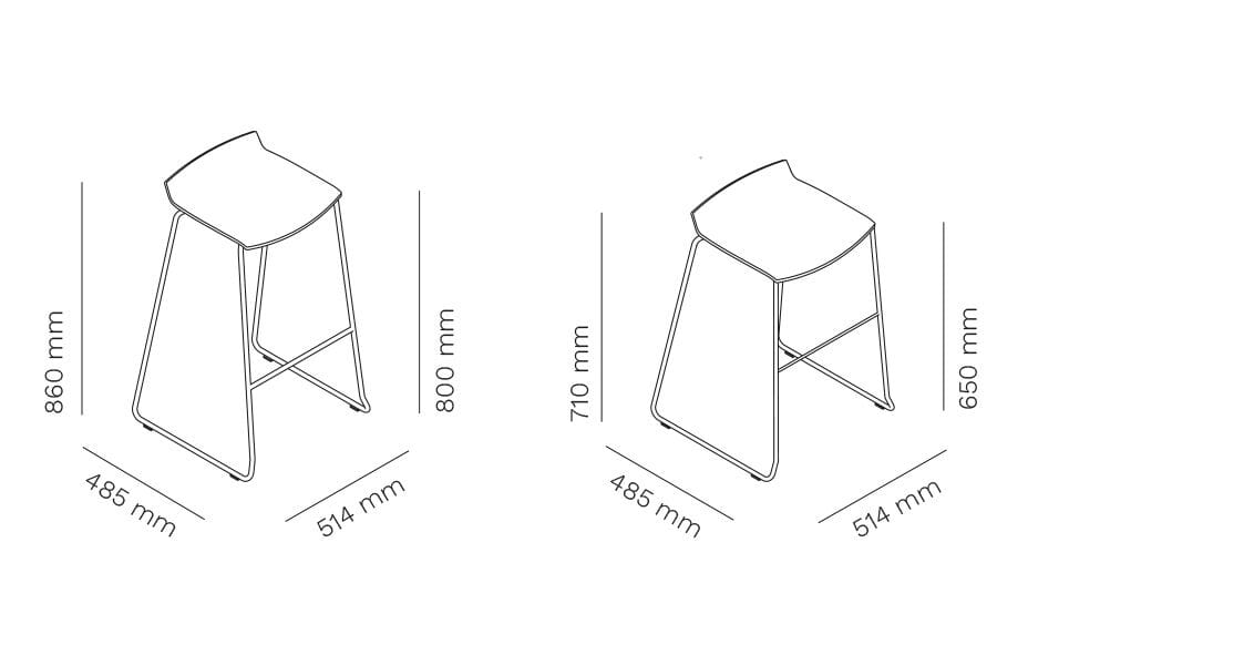 Табурет с подставкой для ног Mara Лотос ARCH-00142491 - Вид №7