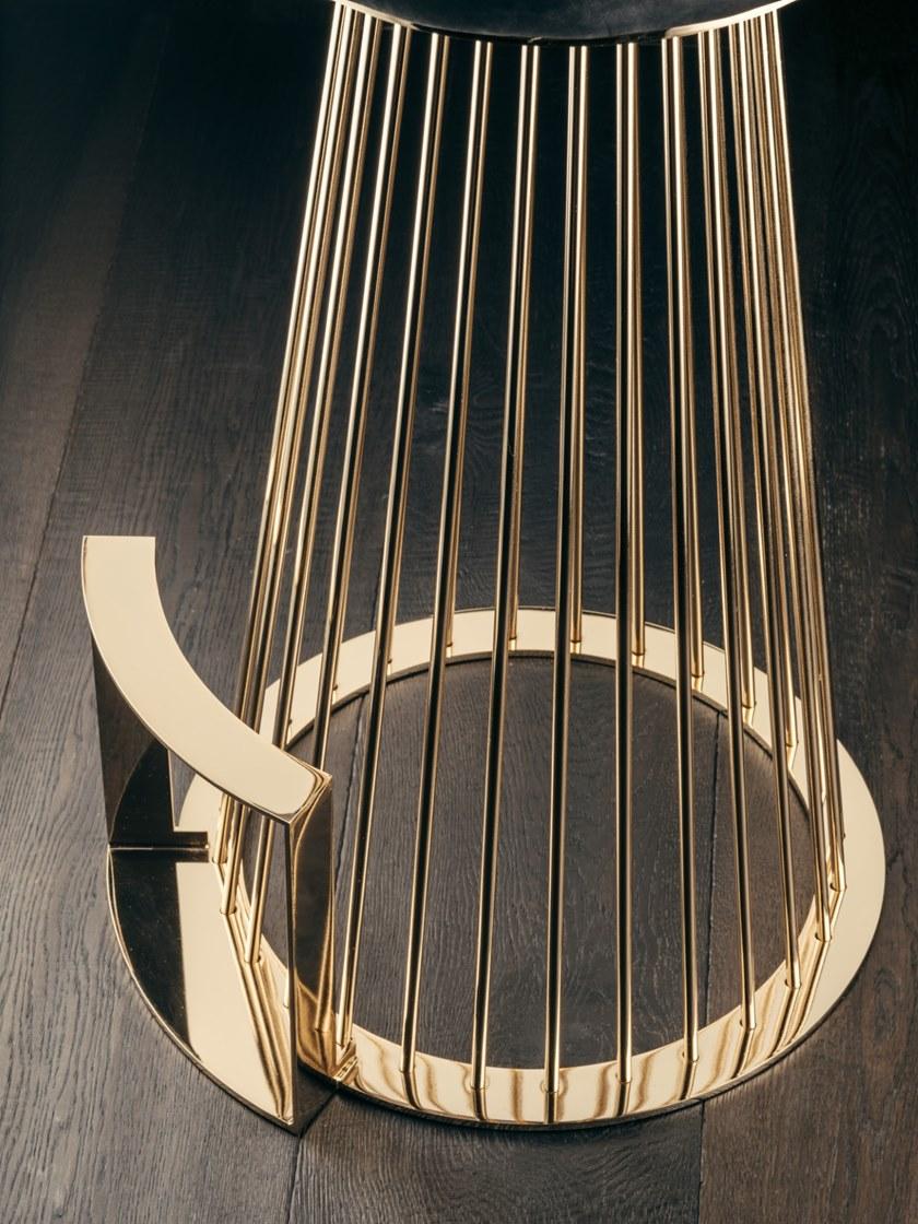 GIOPAGANI Высокий табурет с подставкой для ног Chat noir sun-id-1420016 - Вид №1