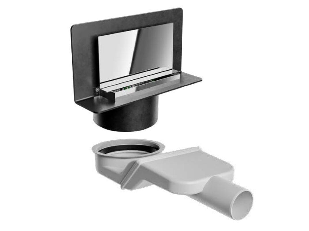 Слив для душа из нержавеющей стали и полипропилена Bonomini Wally ARCH-00052009