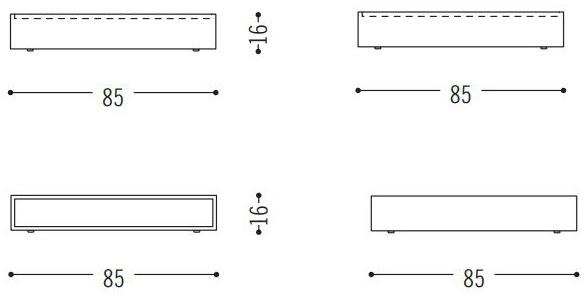 COR Низкий модульный журнальный столик с вещевым ящиком Jalis sun-id-1379747 - Вид №4
