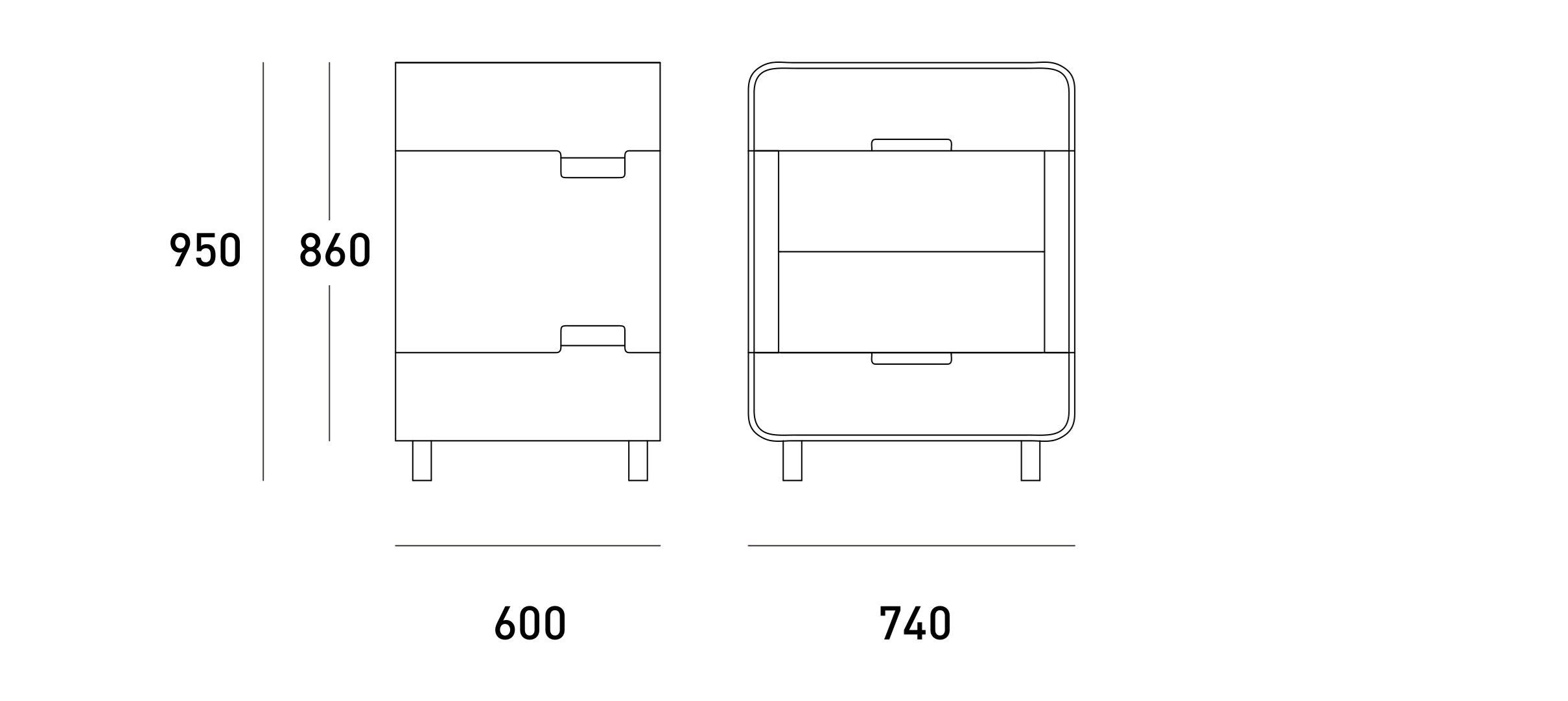 Отдельно стоящий кухонный модуль с ящиками Stadtnomaden A La Carte II ARCH-00085809 - Вид №7