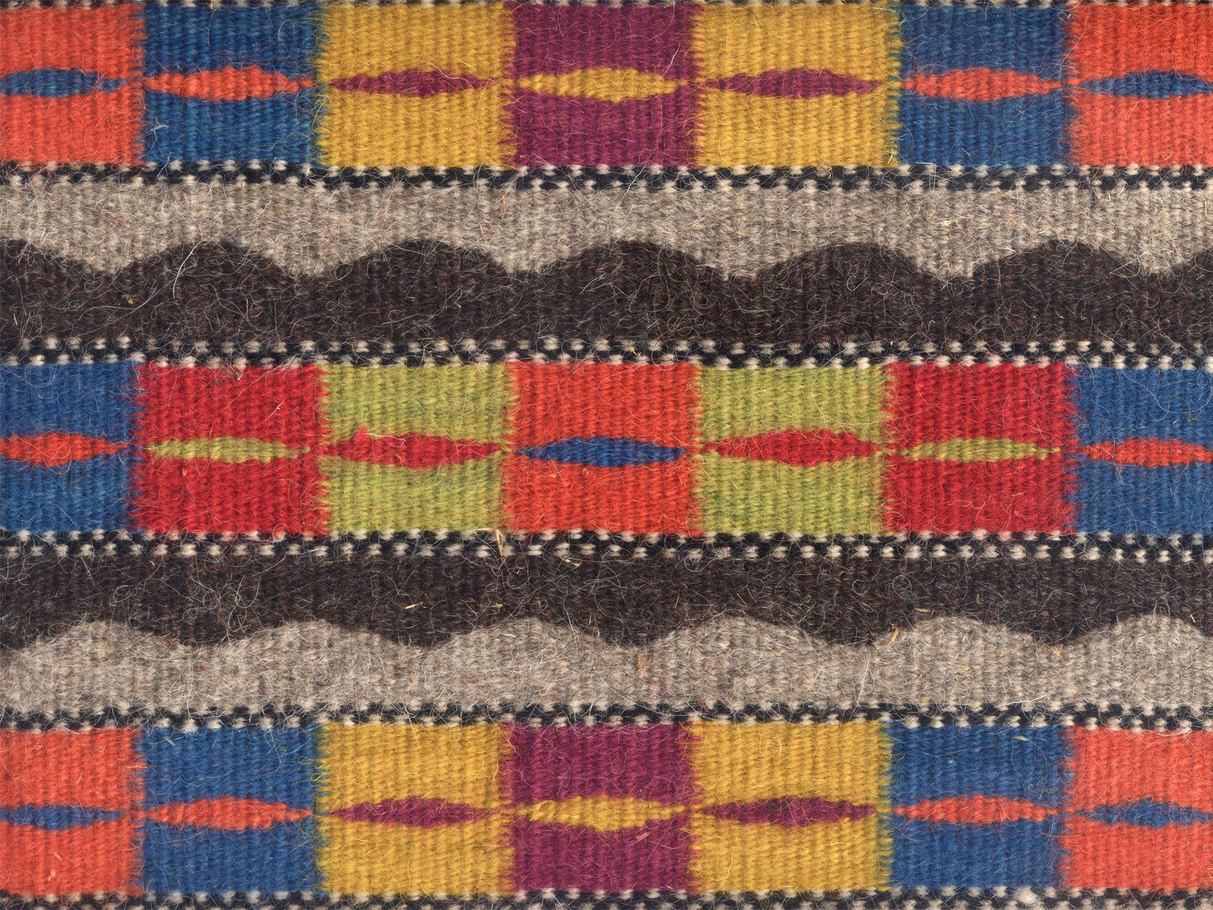 Шерстяной узор ручной работы ковер Eugenia Pinna Ambisues ARCH-00044209 - Вид №1