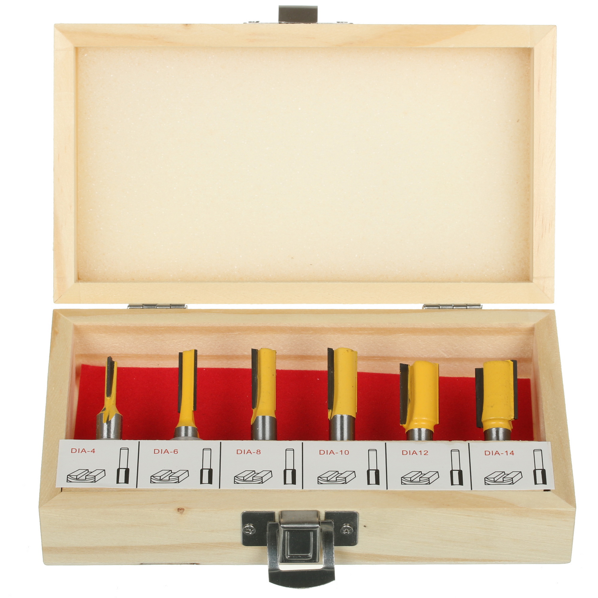 Набор фрез Deko DH06-1 065-0788 6 шт 5311842 STDN-0055423 - Вид №2