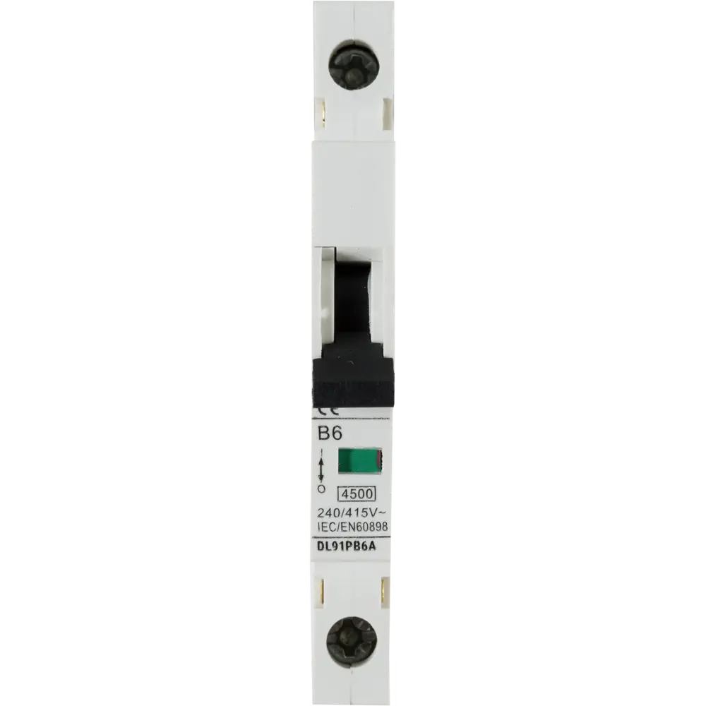 Автоматический выключатель Skybeam 1P A6 А 4.5 кА STLM-2042335 - Вид №1