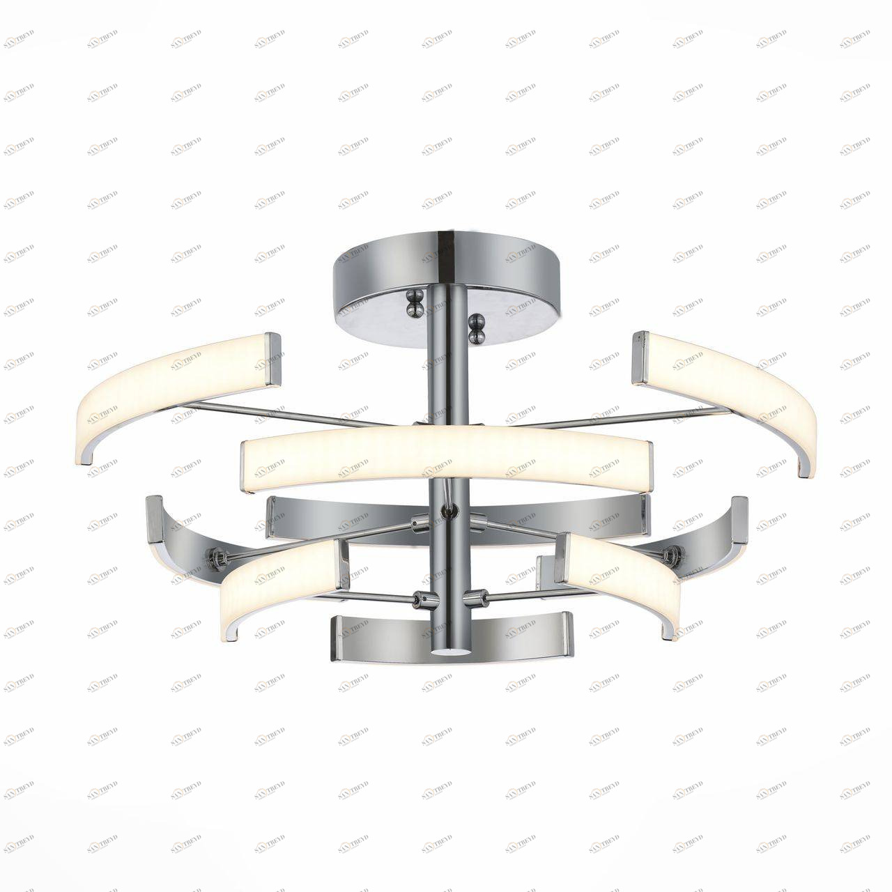 Потолочная светодиодная люстра ST Luce Arco SL912.102.09 ST LUCE ДИЗАЙНЕРСКИЕ, ARCO 059007 Хром 