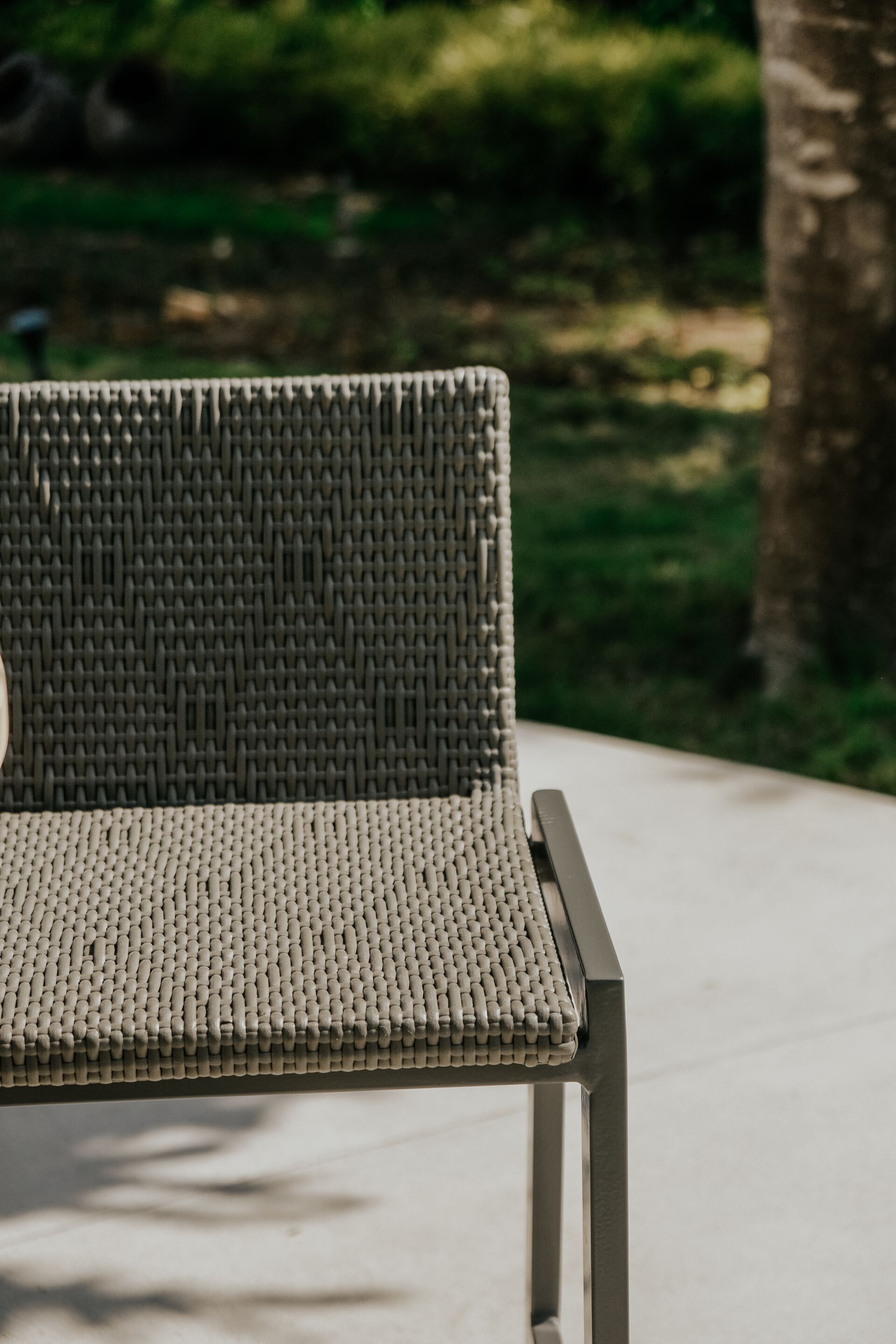 Высокий садовый стул из синтетического волокна со спинкой cbdesign Gatsby ARCH-00027960 - Вид №3