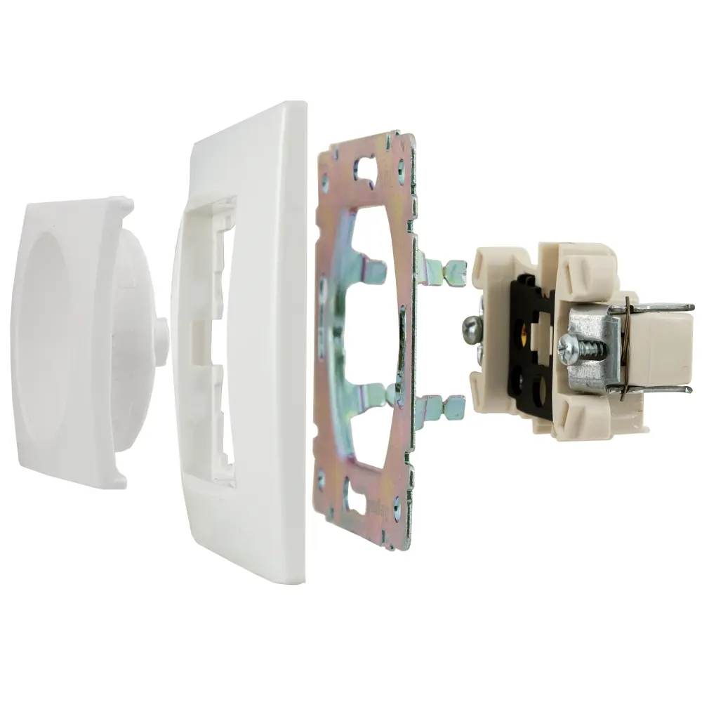 Розетка без заземления Legrand Valena IP51, цвет белый 10288853 STLM-2141177 - Вид №5
