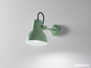 Термокрытая алюминиевая регулируемая светодиодная настенная лампа