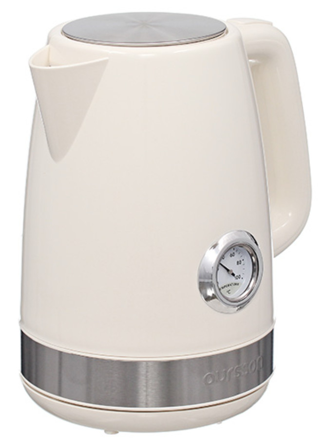 9081573 Электрочайник Oursson KE1716P/IV бежевый STDN-0074366