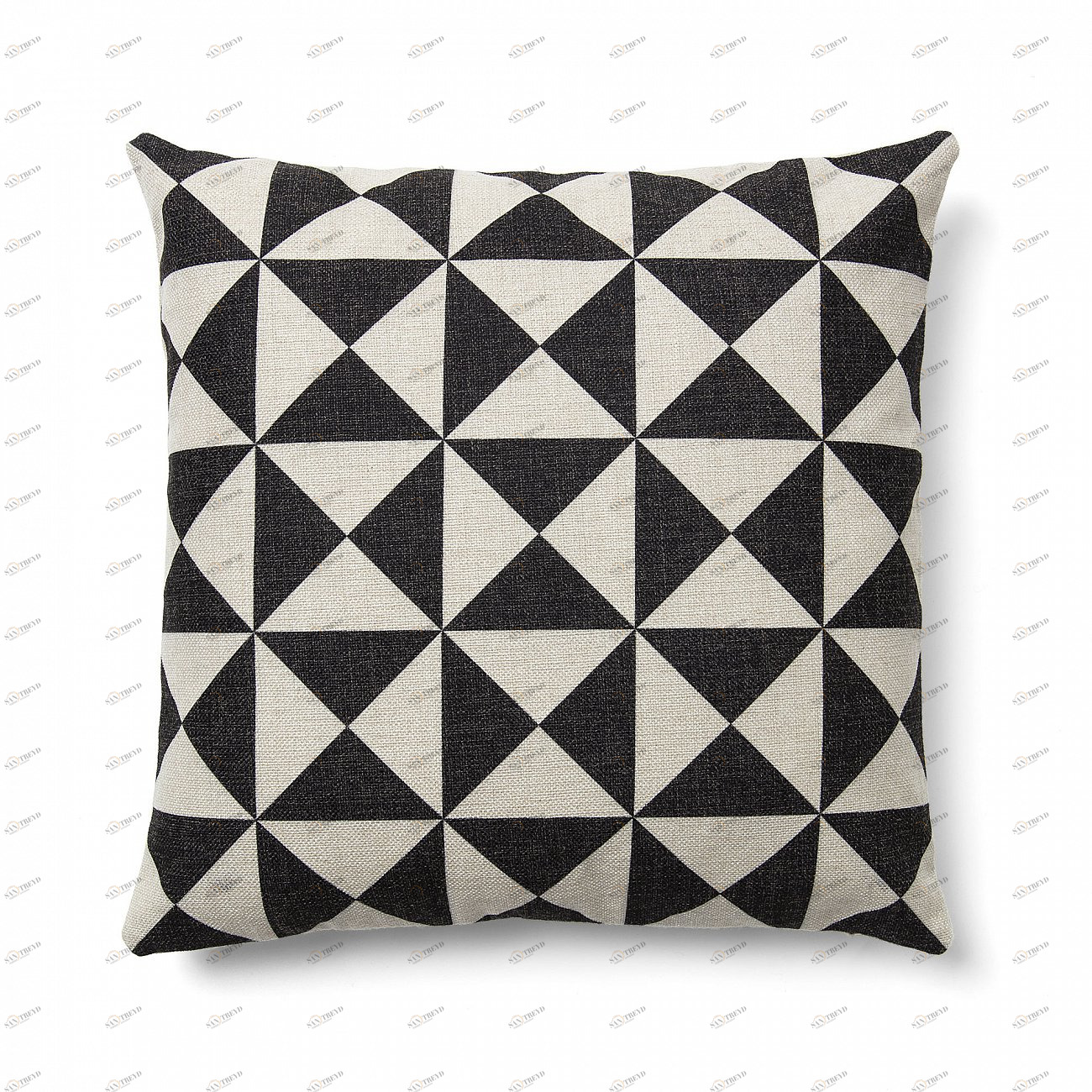 Чехол на подушку Интерьер 45х45 черный от La Forma LA FORMA ОРНАМЕНТ 289192 Разноцветный 