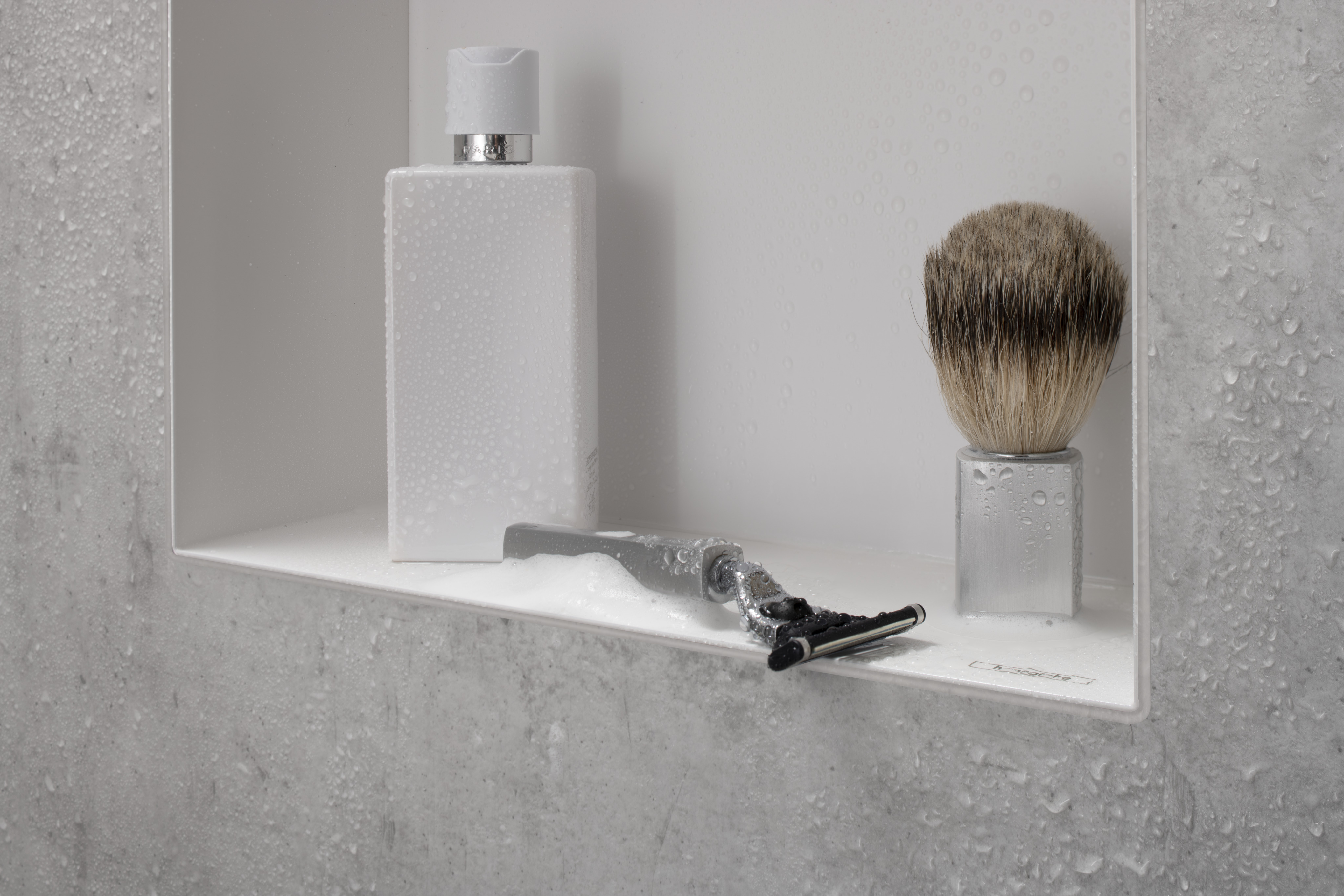 56057670 XtraStoris Original Настенная ниша с рамой 300/150/100 Hansgrohe  - Вид №5