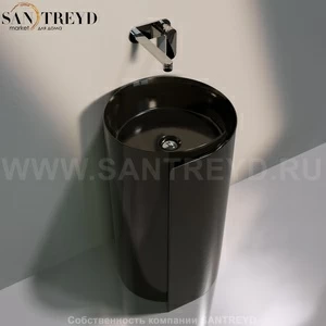 MR44P9017 Напольная раковина стоящая круглая Ceramica Flaminia Roll