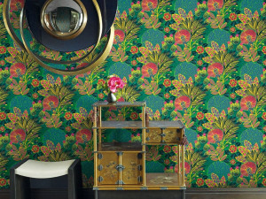 Обои с цветочными мотивами