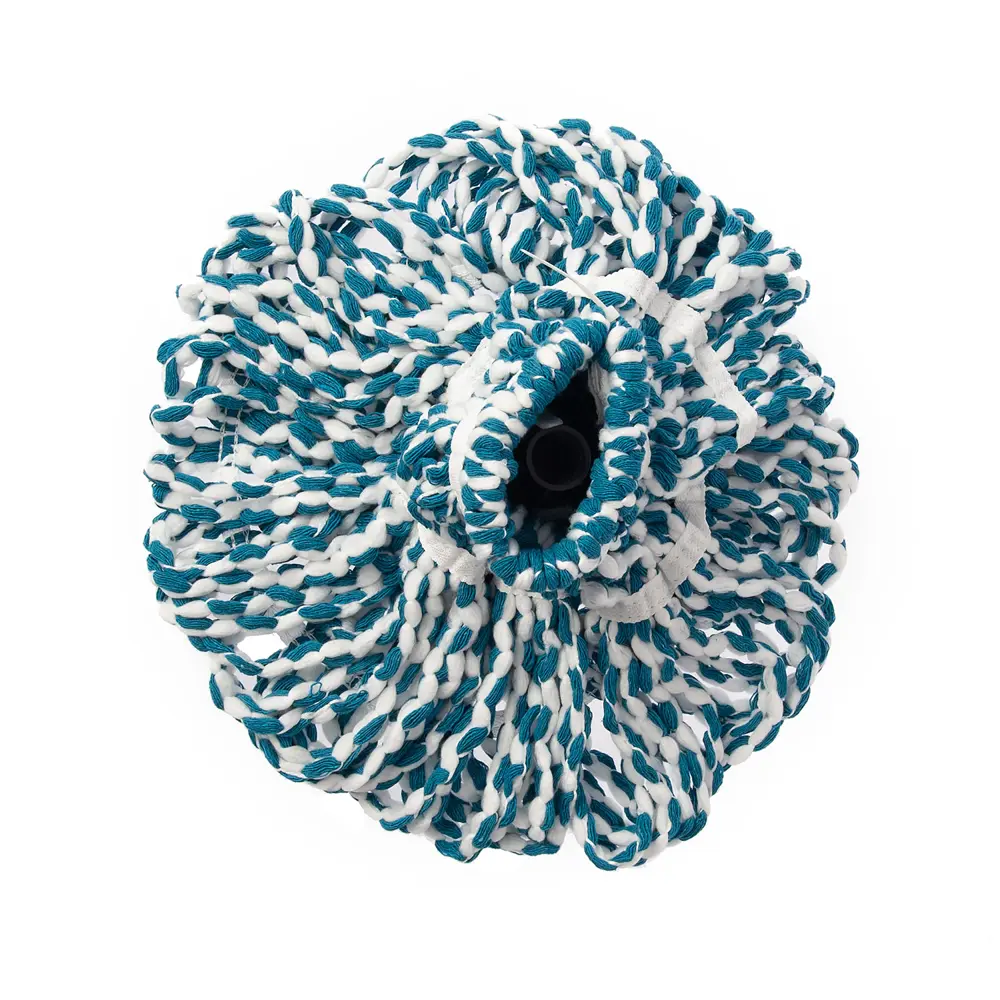 Насадка на швабру You'll Love Twist Class микрофибра 40x20 см цвет зеленый/белый STLM-2083634 - Вид №2