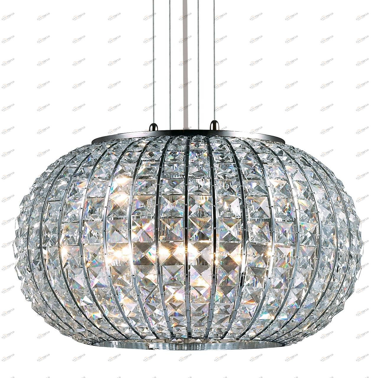 Подвесной светильник Ideal Lux Calypso SP5 IDEAL LUX ДИЗАЙНЕРСКИЕ, CALYPSO 072602 Хром 