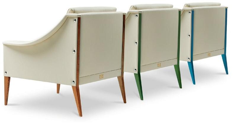 Poltrona Frau Стеганое кожаное кресло La collezione - divani e poltrone sun-id-1485549 - Вид №1