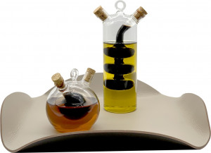 10638475 ADJ Подставка под соусы 20х20 (капучино) Многослойная кожа SPECTRO