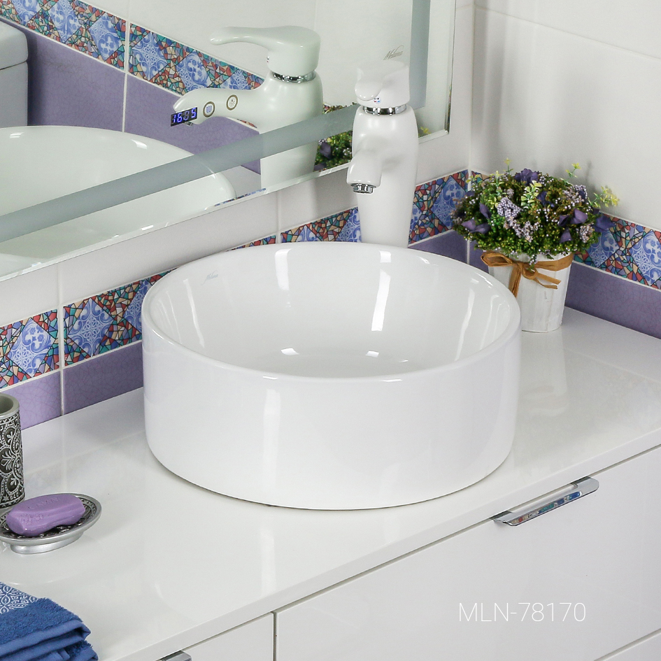Накладная раковина melana mln-78170 78170-805 - Вид №3