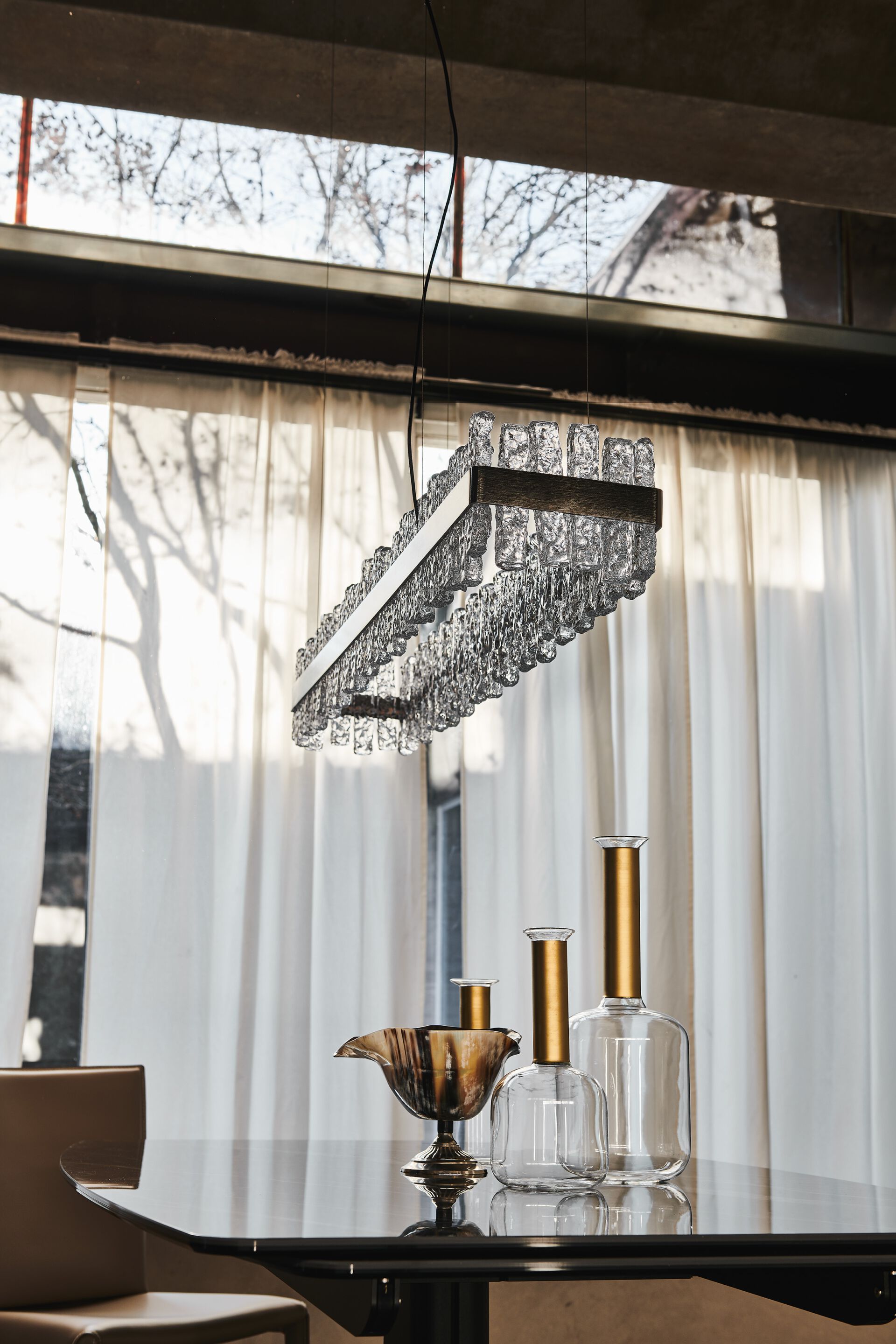 Стеклянный подвесной светильник Cattelan italia PHOENIX ARCH-00037660 - Вид №8