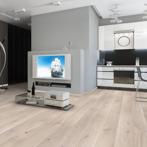 Паркетная доска Barlinek Дуб Капучино 1000200011 - Вид №3