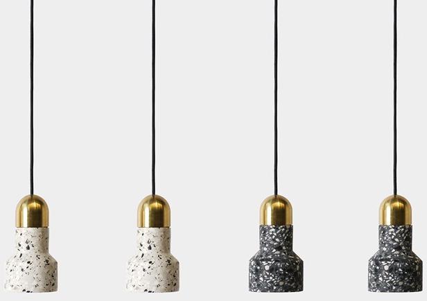 Bentu Design Подвесной светильник с прямым светом в венецианском терраццо  C12622/ 522 /422  - Вид №2