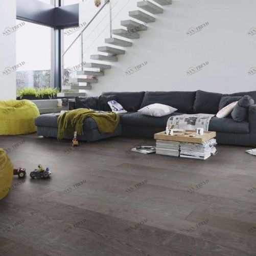 Паркетная доска Meister PD 400 Cottage Серебристо-серый 8305 Дуб Рустик с брашью (Текстурированная) 2200х180 мм 2300200037