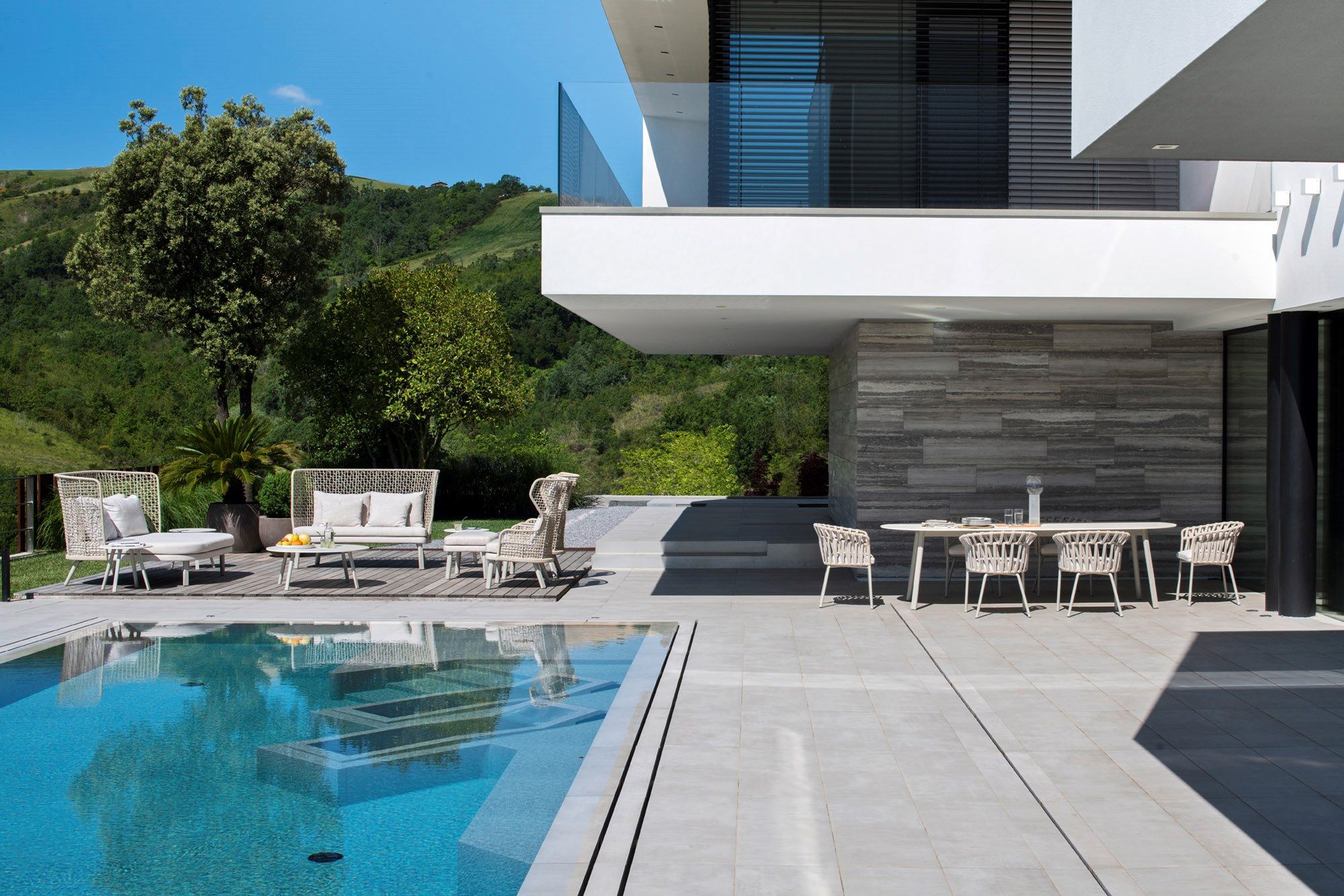 Садовая кровать с высокой спинкой Varaschin Эмма ARCH-00085007 - Вид №4