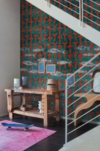 Wall&decò Обои на флизелиновой основе с рисунком Contemporary wallpaper 2014