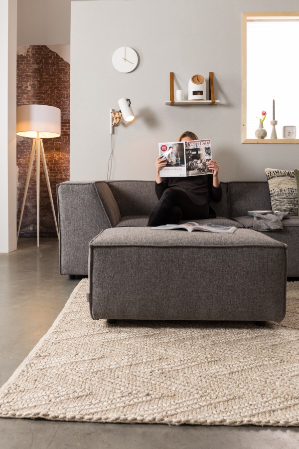 Подставка для ног King темно-серая Zuiver 3300026 - Вид №1