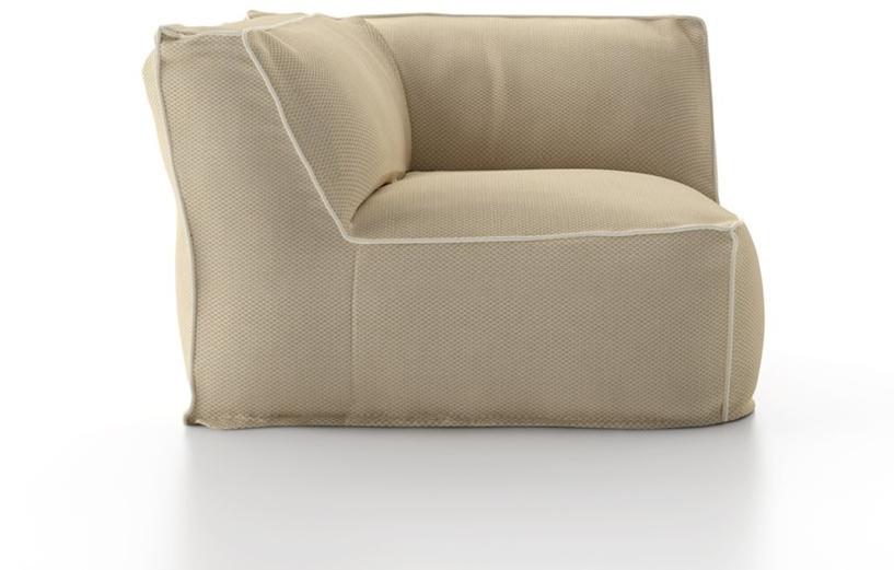 Atmosphera Угловое садовое кресло из ткани Soft Cx.sf.ma - Вид №1