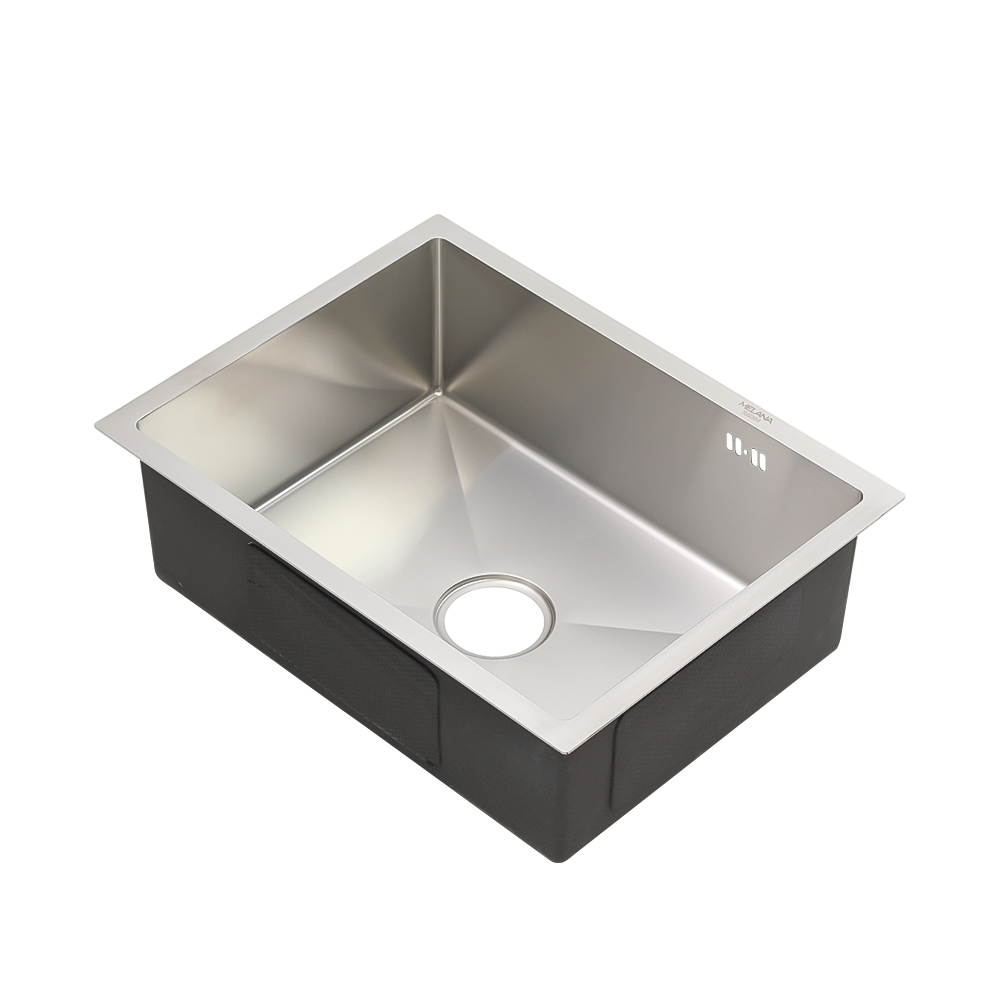 Мойка H5844 MELANA ProfLine 3,0/200 САТИН врезная прямоугольная с коландером H5844 H5844 сатин - Вид №4