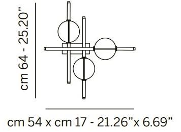 Euroluce Lampadari Настенный светильник Pyrex® led Mikado sun-id-1383314 - Вид №1