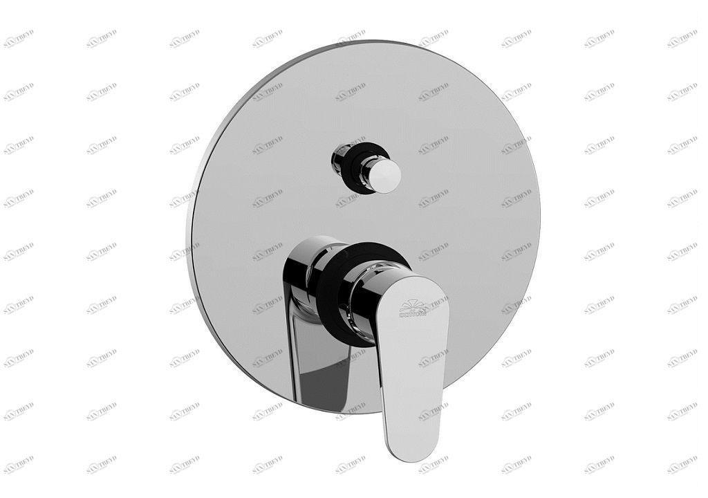 Смеситель для душа Paffoni Green GR015CR (с внутренней частью)