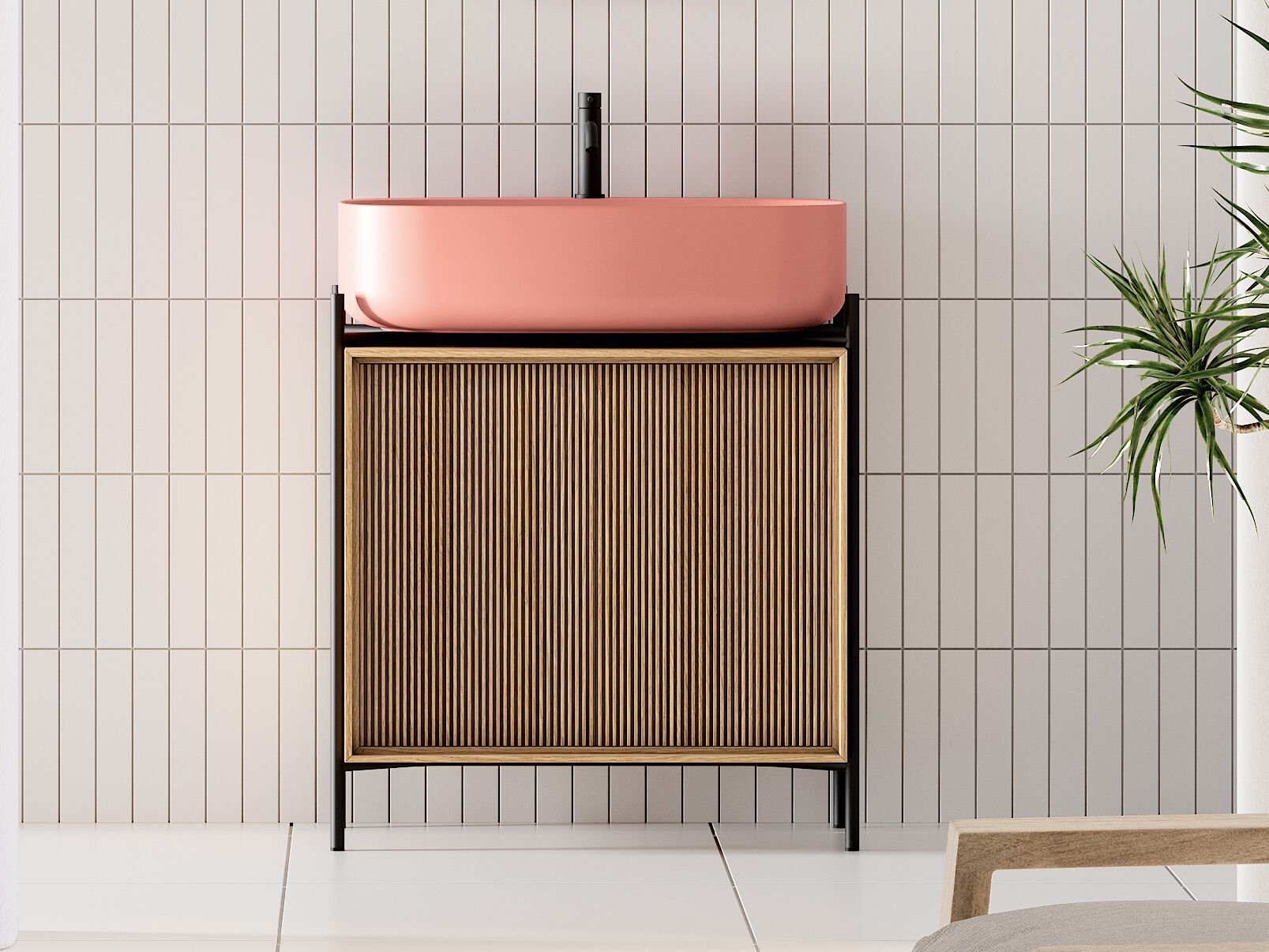 Шкаф для умывальника с дверцами Scarabeo Ceramiche Laila ARCH-00150079