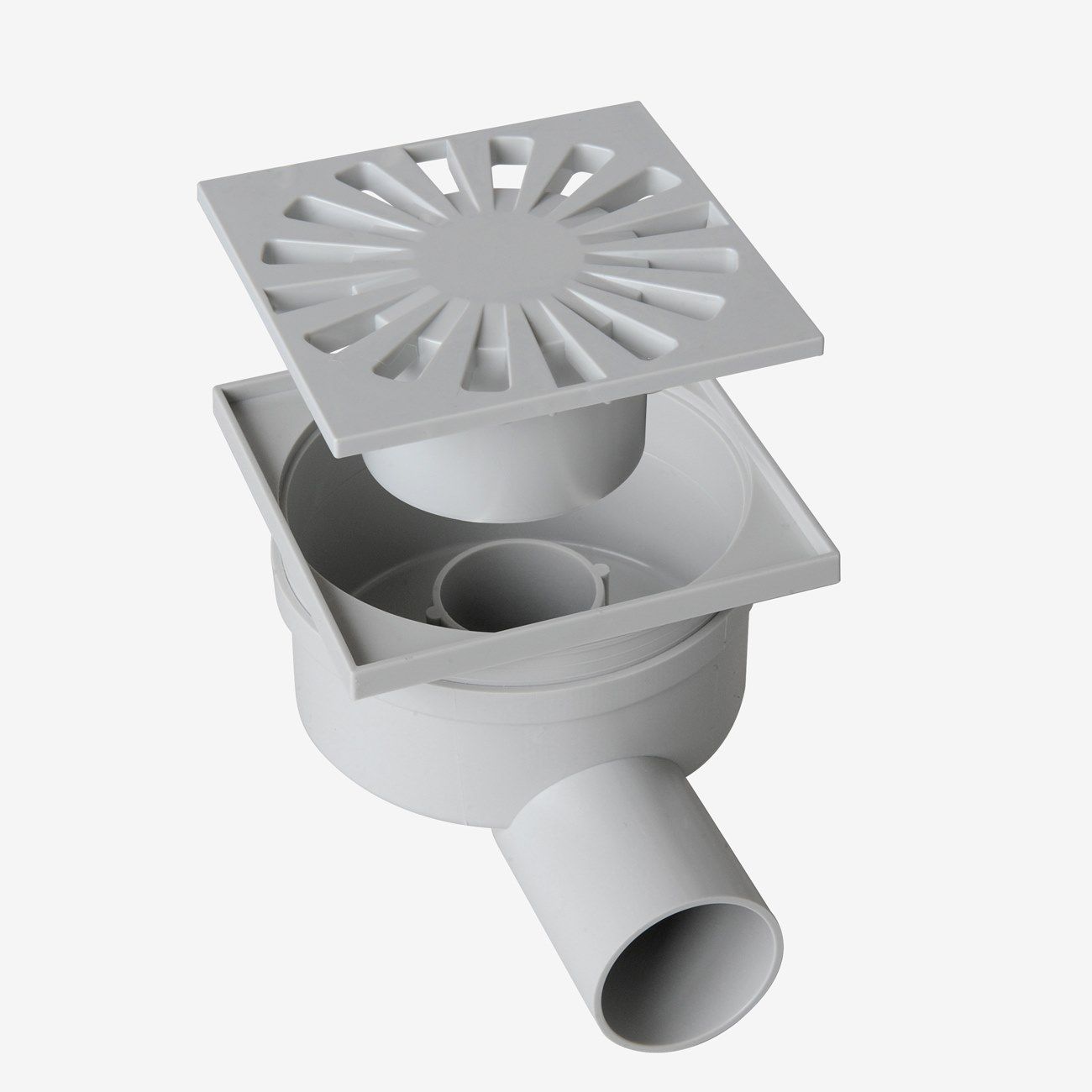 Крышка люка из АБС-пластика с горизонтальным поворотным выхлопом First Corporation First Plast ARCH-00049575 - Вид №2