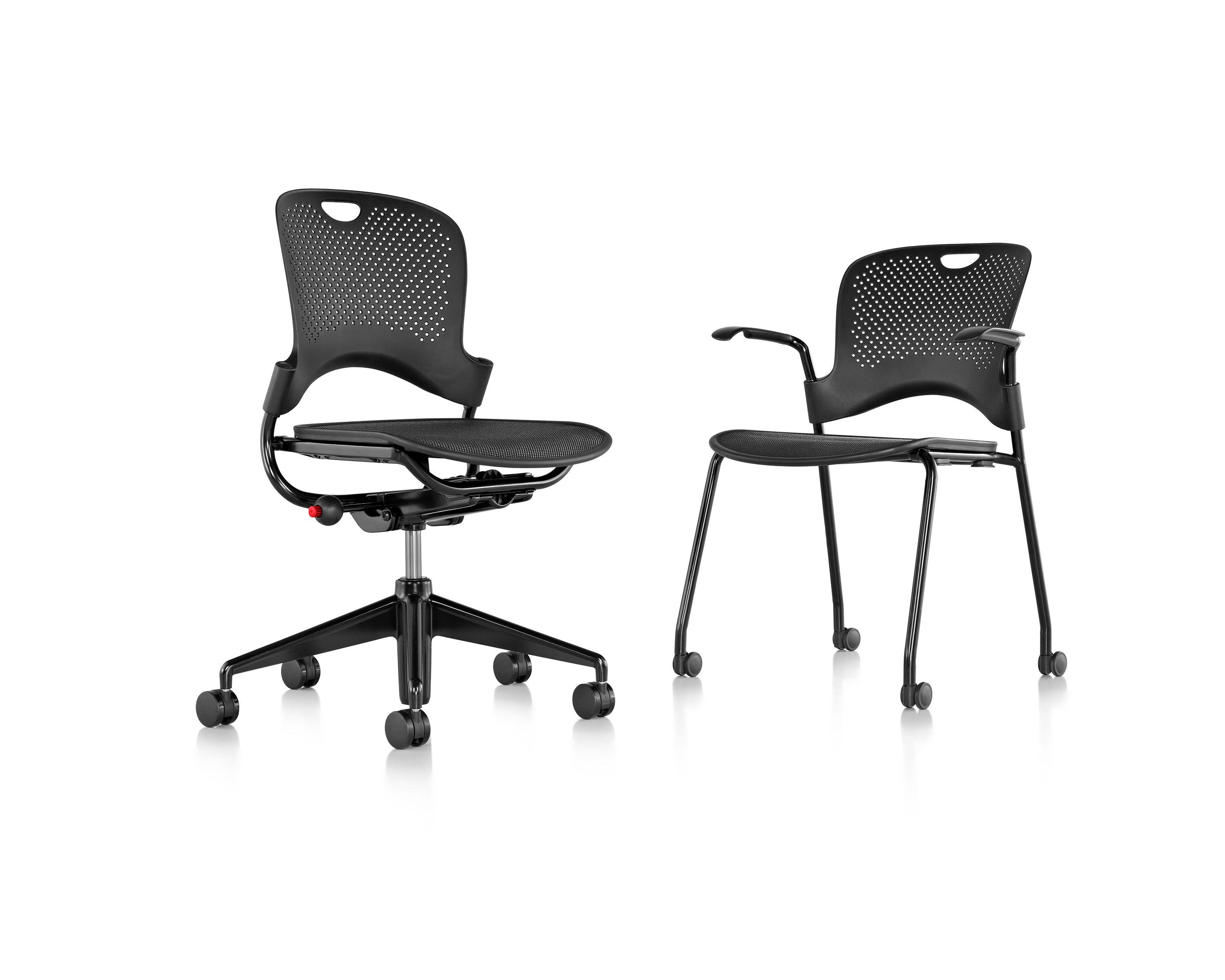 5-спицевое вращающееся офисное кресло Nylon® Herman Miller Caper ARCH-00042821 - Вид №6