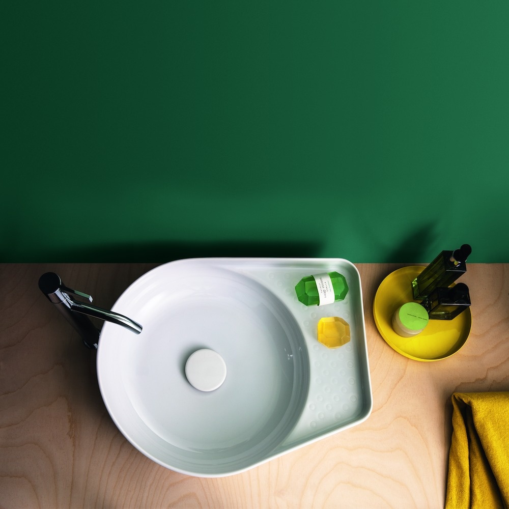 H8122817571121 Раковина-чаша, с полочкой и местом для смесителя LAUFEN PRO - Вид №8