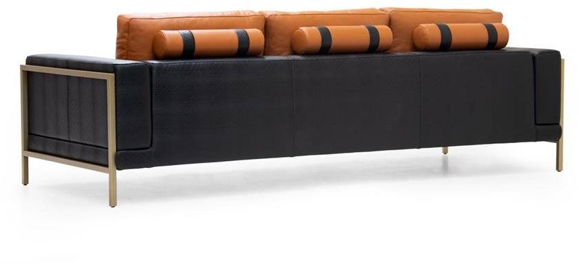 Tonino Lamborghini Casa 3-х местный кожаный диван sun-id-1505647 - Вид №2