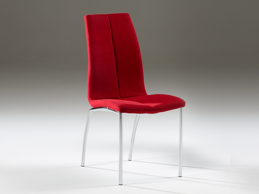 109189 Красный стул тканевый Schuller Malibu