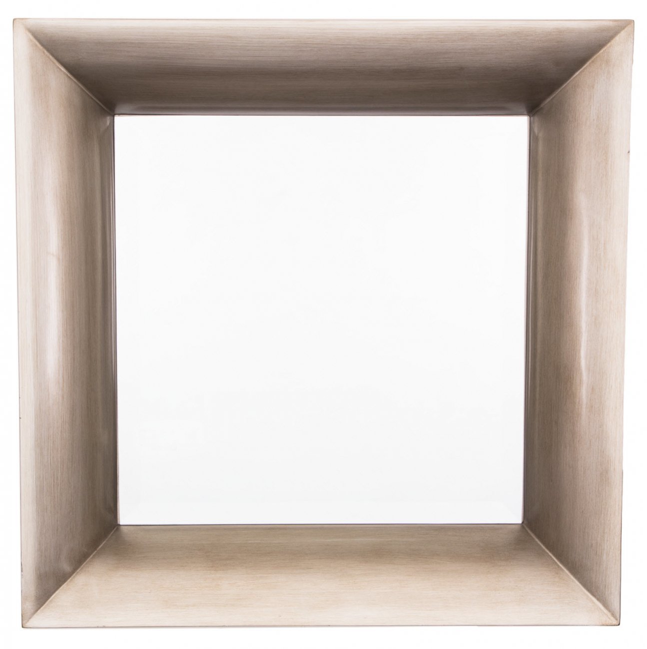 Зеркало квадратное бежевое Halse PUSHA ДИЗАЙНЕРСКИЕ 062510 Бежевый  - Вид №1